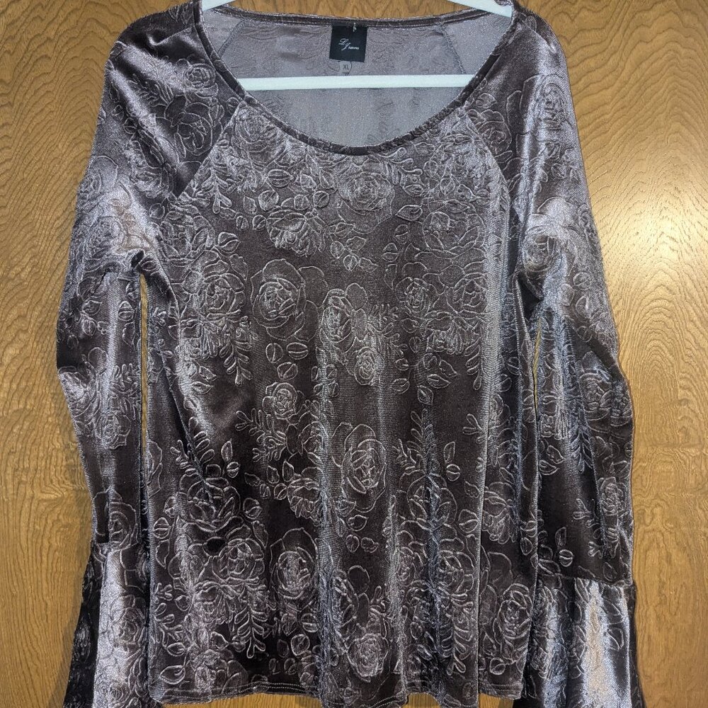 Boho LG Femme Velvet Blouse